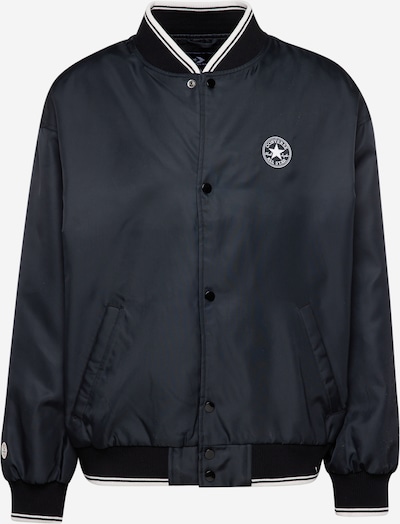 CONVERSE Between-Season Jacket 'RETRO CHUCK VARSITY' in Black / White, Item view