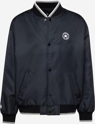 CONVERSE - Chaqueta de entretiempo 'RETRO CHUCK VARSITY' en negro: frente