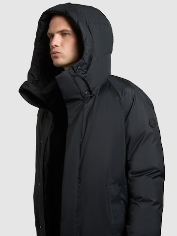 khujo Wintermantel 'Kenji' in Schwarz