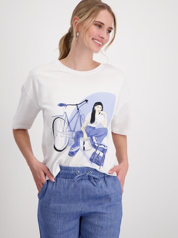 monari Shirt in Wit: voorkant