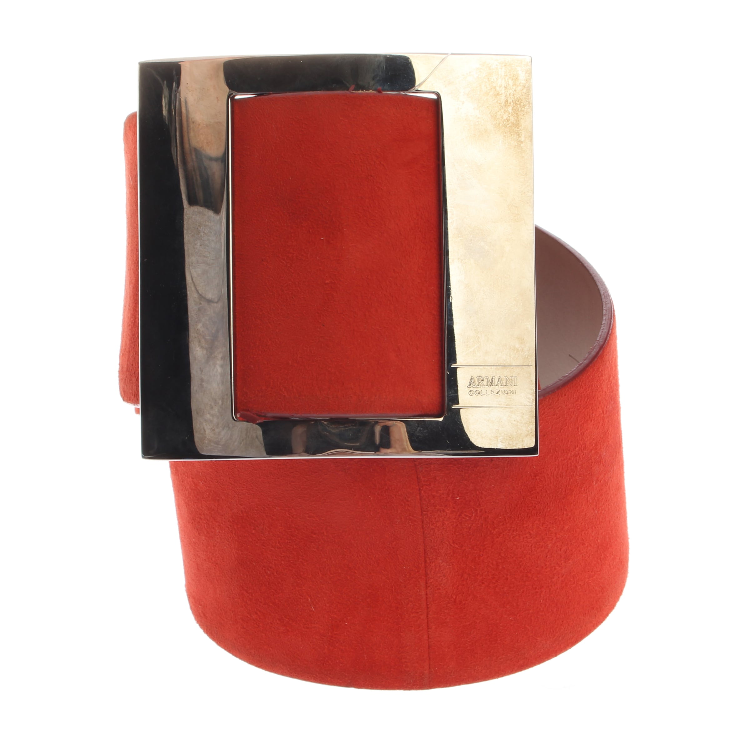 ARMANI Belt in L in Red: front