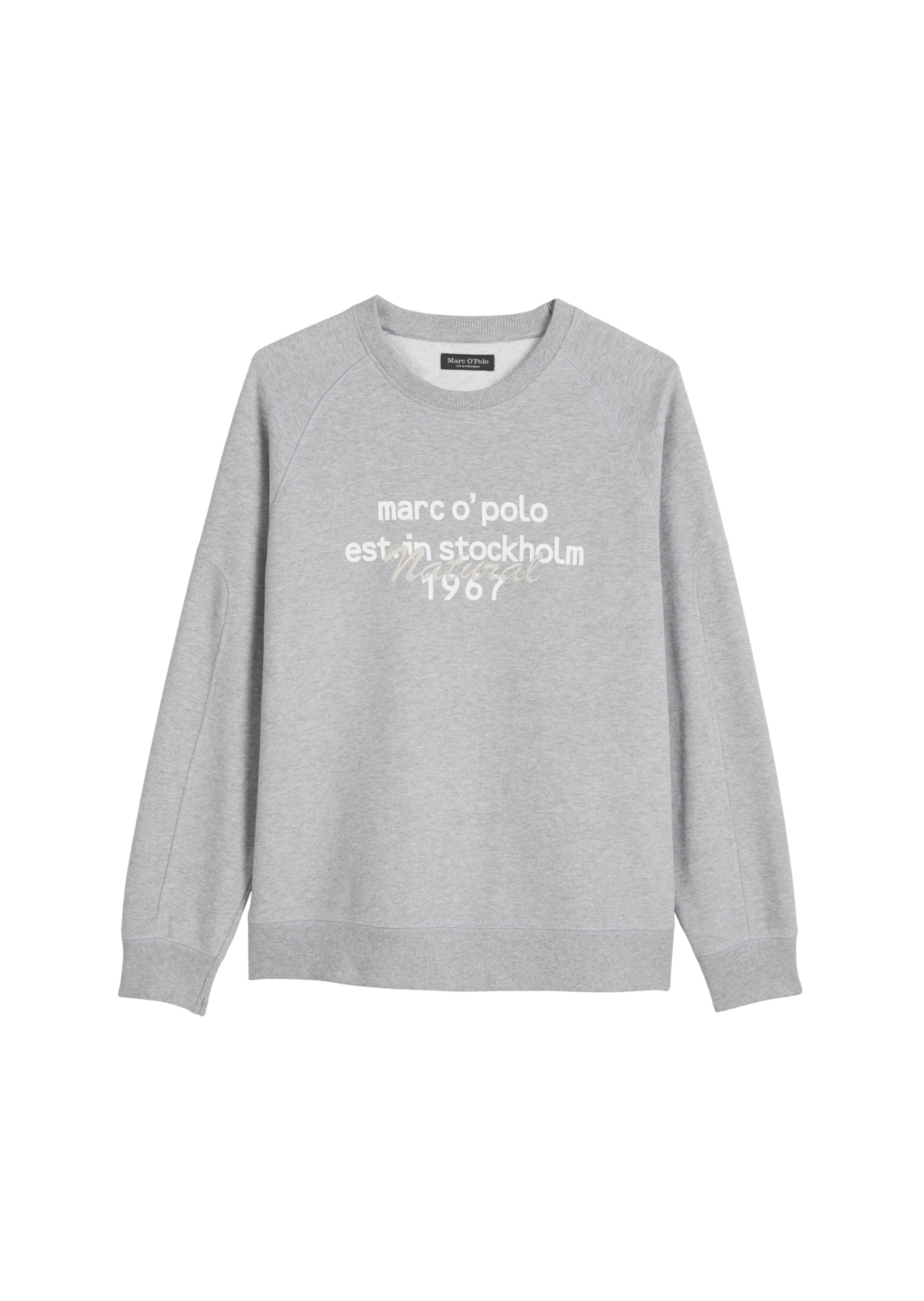 Marc O'Polo Sweatshirt in Grau: Vorderseite