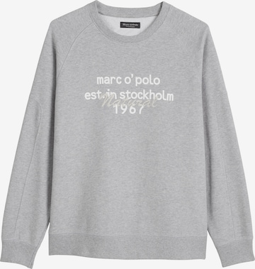 Marc O'Polo Sweatshirt in Grey: front