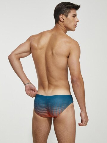 SEOBEAN Swim Trunks in Blue