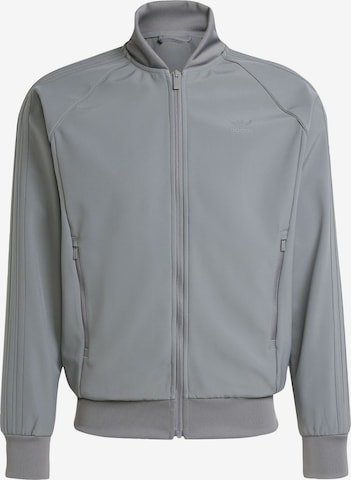 Veste de survêtement 'Bonded SST' ADIDAS ORIGINALS en gris : devant