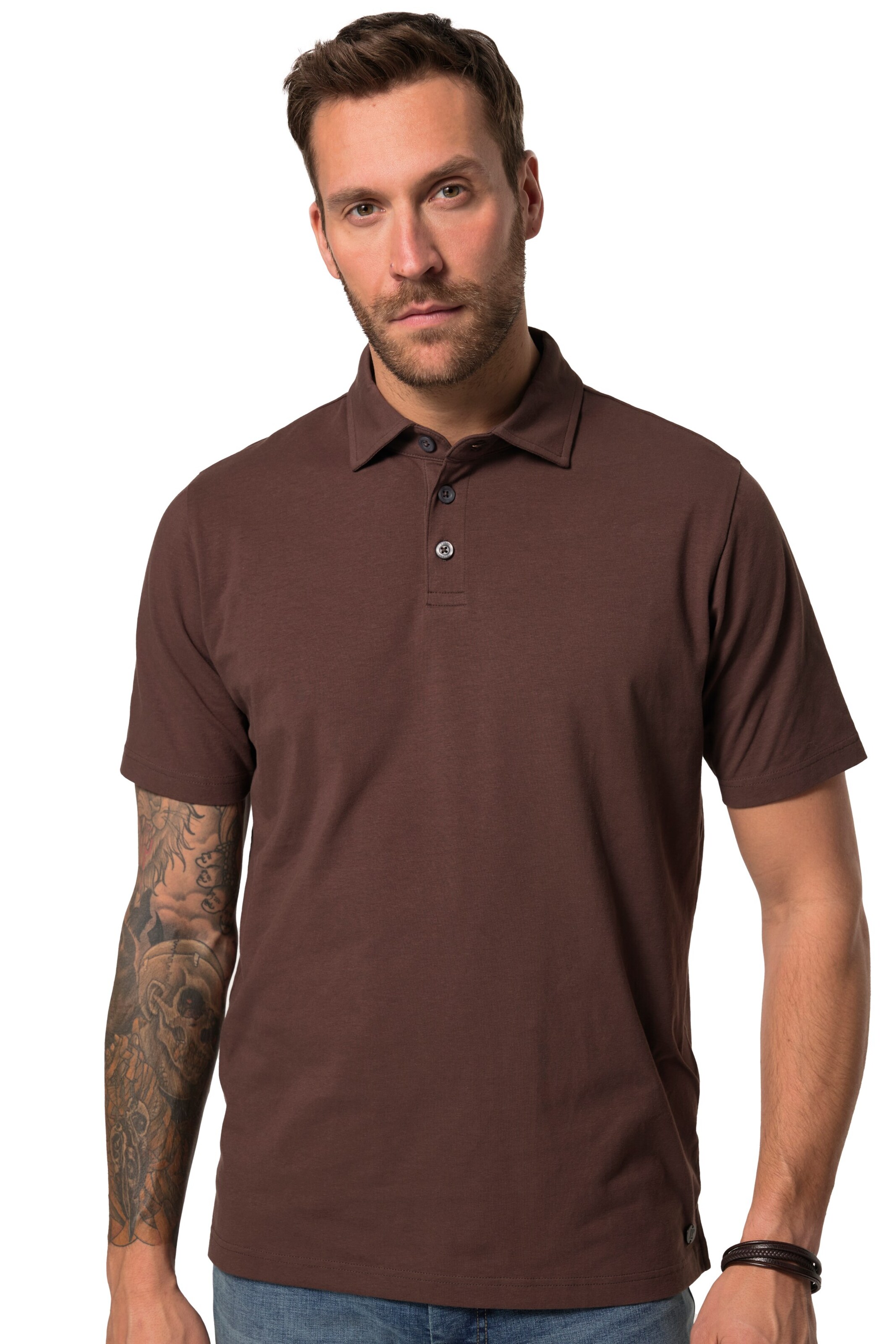 JP1880 Shirt in Brown: front
