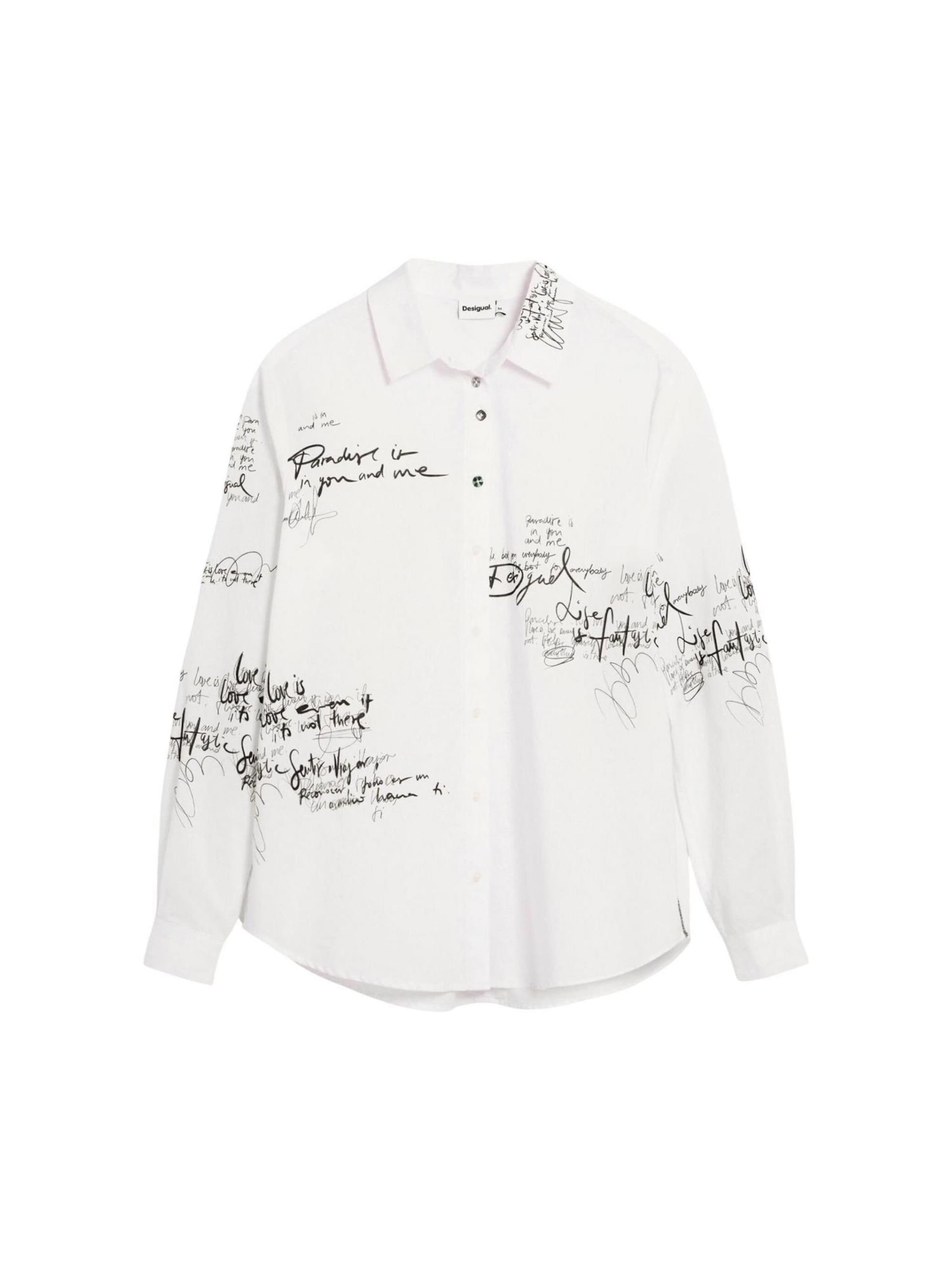 Camicia da donna '26SWCW09' di Desigual in bianco: frontale