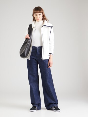 Soccx - Chaqueta polar en blanco