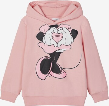 NAME IT Sweatshirt 'Minnie' in Pink: front