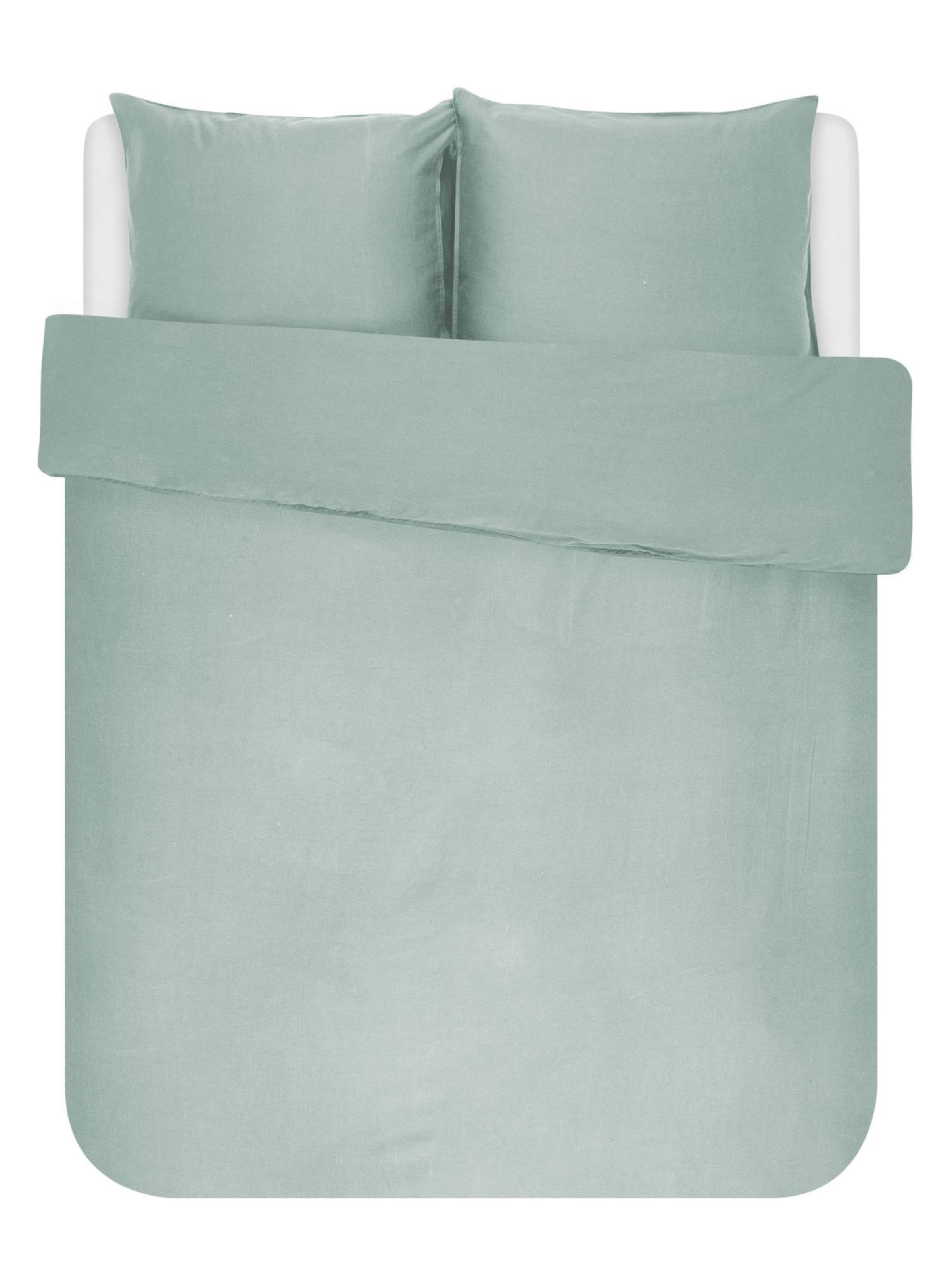 ESSENZA Bettwäsche 'Minte' in Grün: Vorderseite