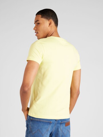 TOMMY HILFIGER - Slim Fit Camisa em amarelo