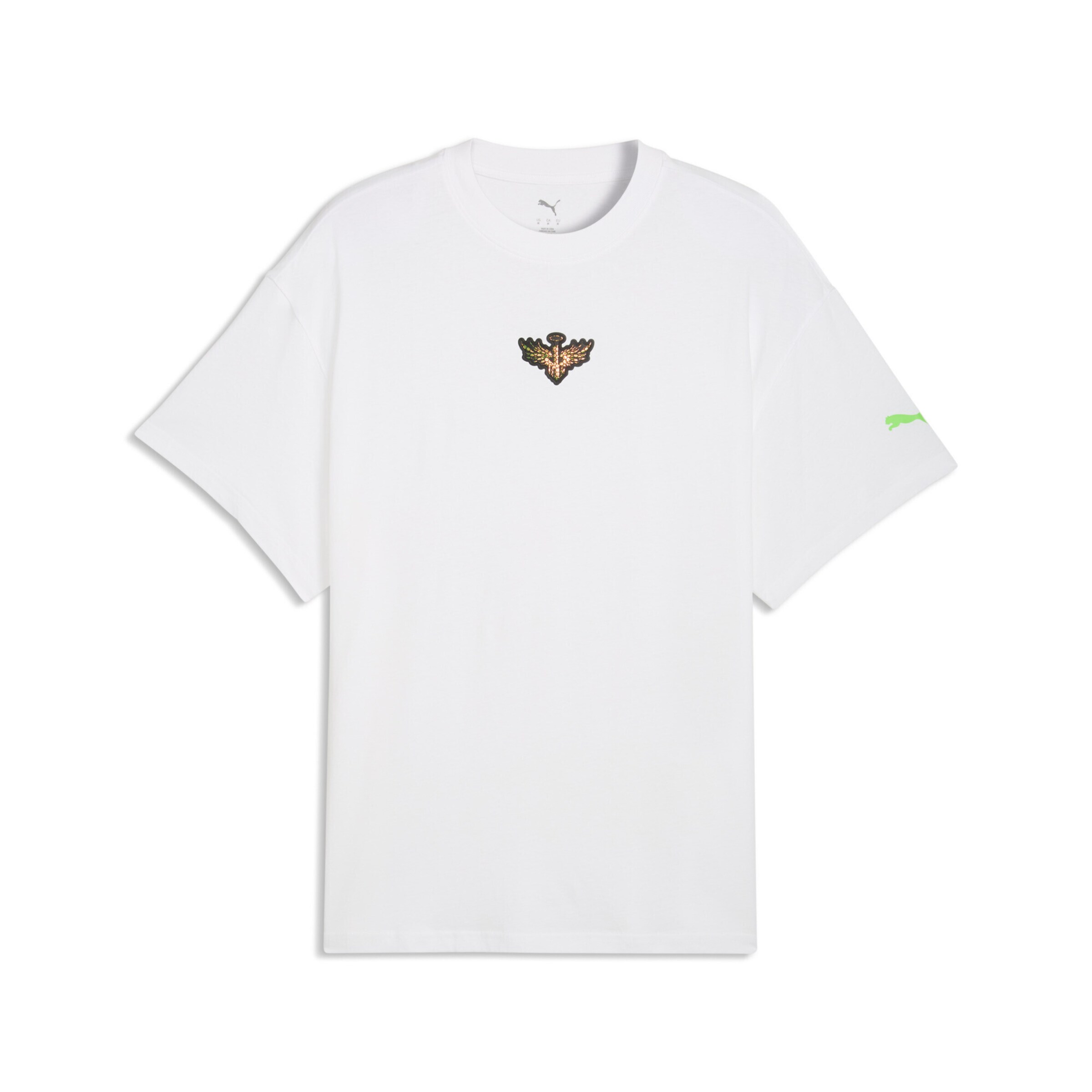 PUMA Performance shirt 'Melo Alwayz On 1' in White: front
