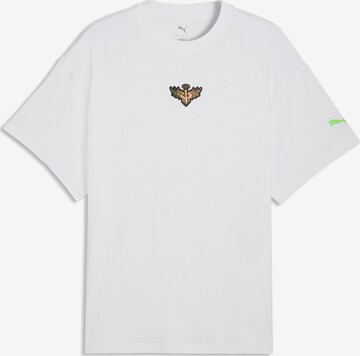 PUMA Performance shirt 'Melo Alwayz On 1' in White: front