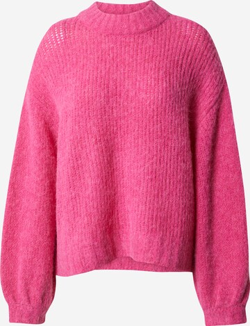 Pullover 'Nurit' di EDITED in rosa: frontale