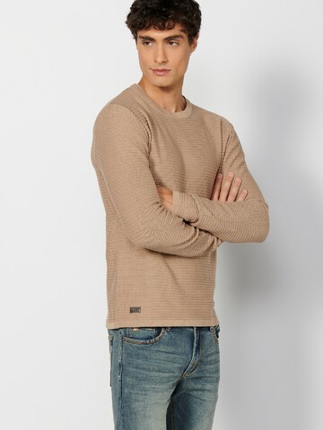 KOROSHI Sweater in Beige