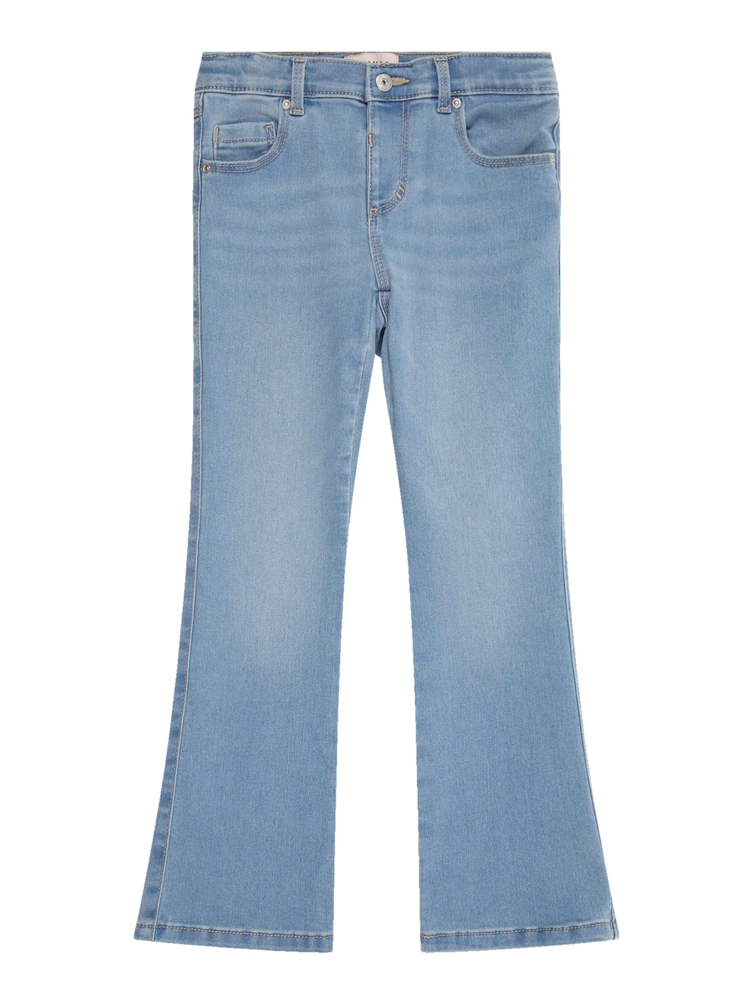 Only Mini Flared Jeans in Blue: front