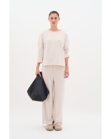 InWear Wide leg Broek 'GincetteIW' in Beige