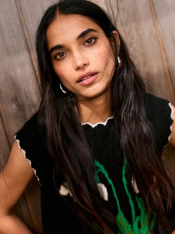 Next Stick felső - fekete