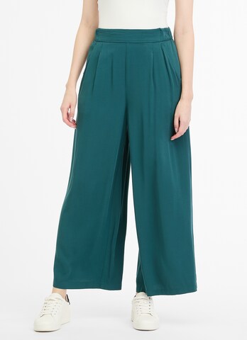 Ragwear Wide leg Pants in Green: front