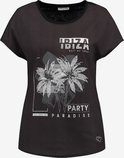 Marškinėliai 'Ibiza' iš Key Largo, spalva – šviesiai pilka / juoda / balta, Prekių apžvalga