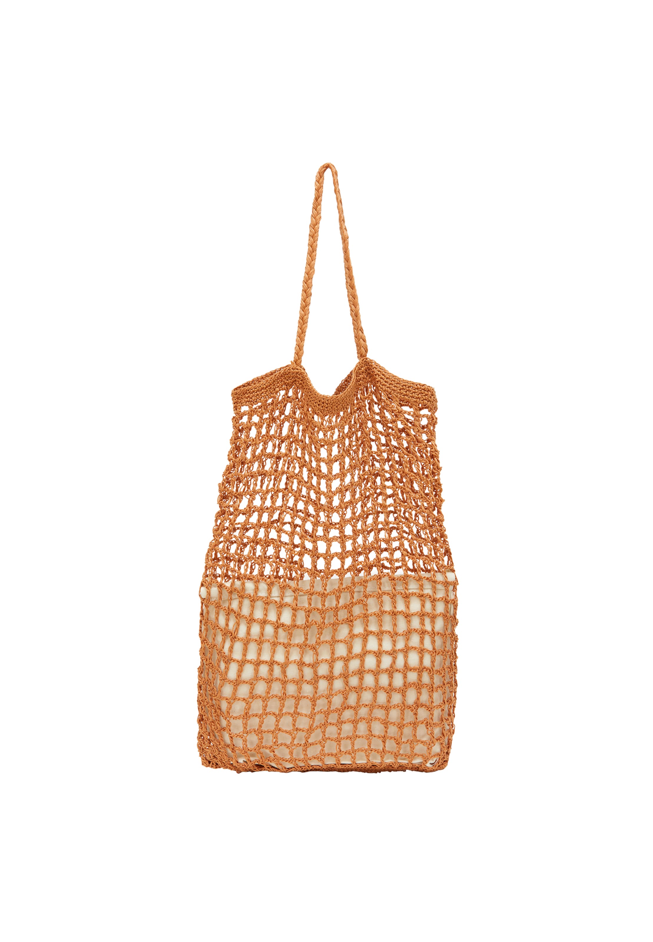 oranžs IZIA "Shopper" tipa soma: no priekšpuses