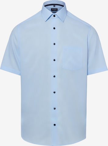 OLYMP Regular Fit Hemd in Blau: Vorderseite