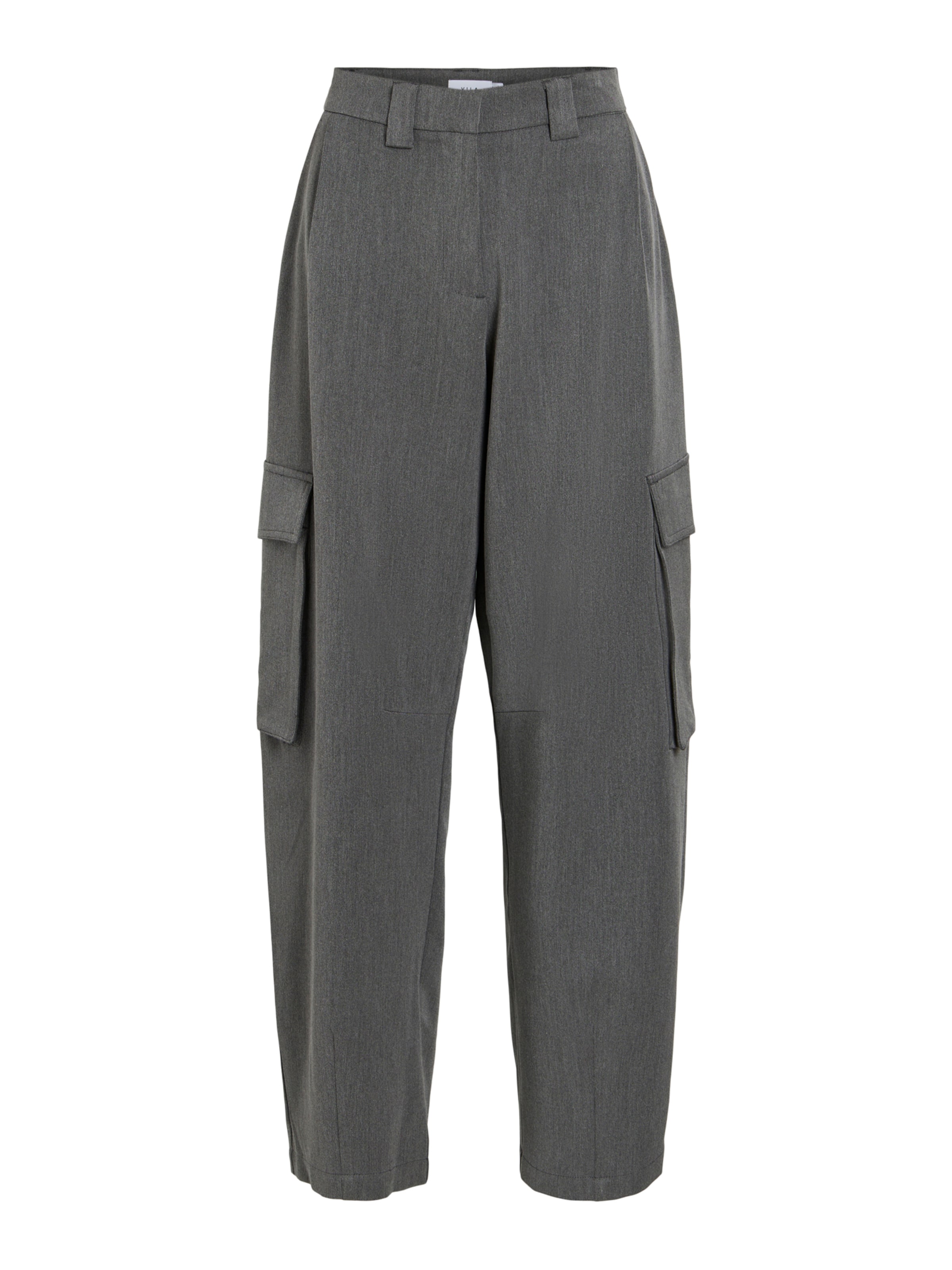 VILA - Barrel Pantalón cargo 'VIOFELIA' en gris: frente