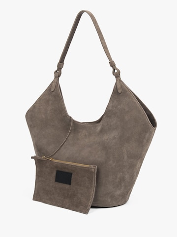 Estro Handbag '1361' in Grey