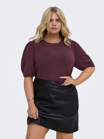 ONLY Carmakoma Pullover 'CARRica' in Rot: Vorderseite