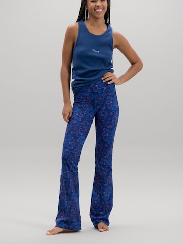 Hey Honey Flared Leggings 'Flared' in Blauw