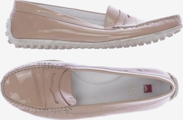 Högl Flats & Loafers in 38 in Beige: front