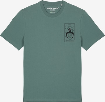 T-Shirt 'Tarot Strength' Watapparel en vert : devant