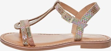 Les Tropéziennes - Sandalias en beige: frente
