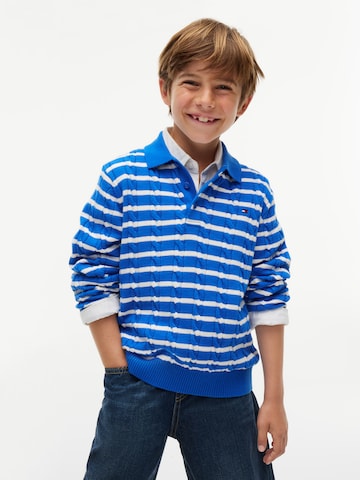 TOMMY HILFIGER Pullover in Blau: Vorderseite