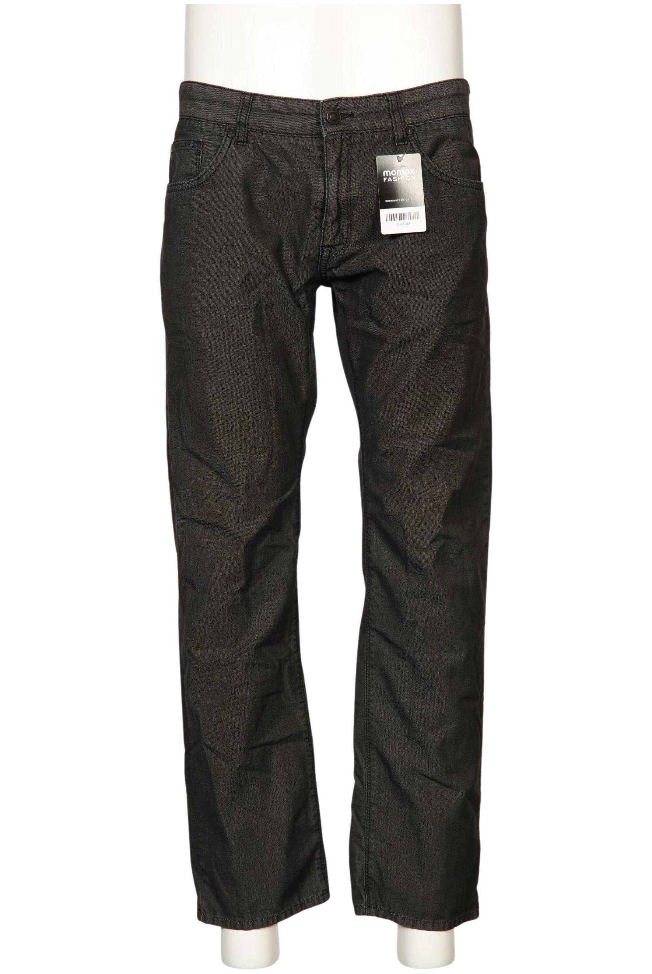 BOSS Green Pants in 36 in Grey: front