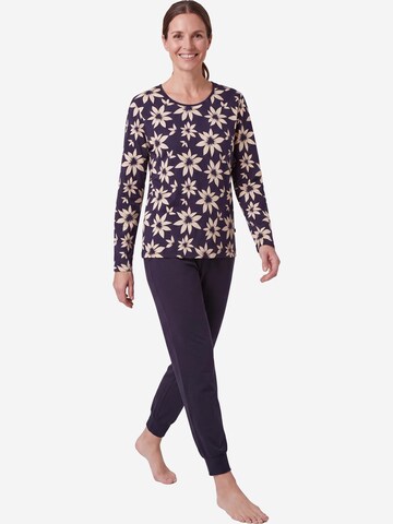 Ammann Pyjama 'Mix & Match' in Blauw