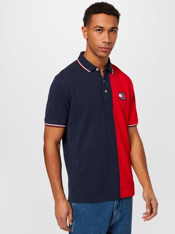 Tommy Remixed - Camisa em azul: frente