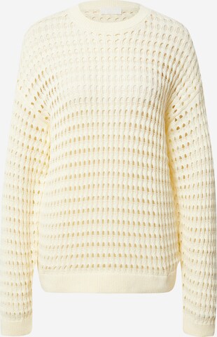 Pullover 'Astrid' di LeGer by Lena Gercke in bianco: frontale