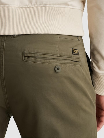 PME Legend Loosefit Chinobyxa 'American Classic relaxed fit chino' i grön
