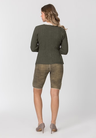 STOCKERPOINT Knit cardigan 'Jasmina' in Green