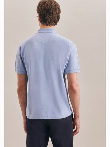 SEIDENSTICKER Polo-Shirt ' Slim ' in Blau