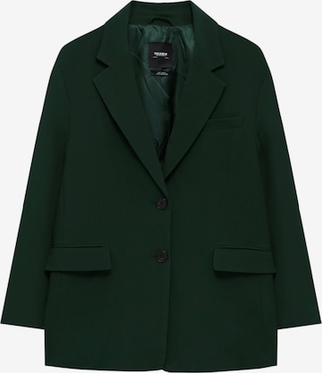 Pull&Bear Blazer in Green: front