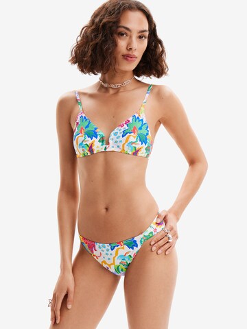 Desigual Dół bikini w kolorze mieszane kolory: przód