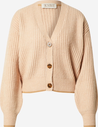 SCOTCH & SODA Cardigan en sable, Vue avec produit