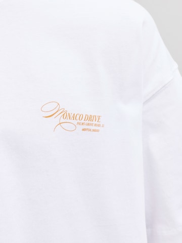 JACK & JONES Tričko 'JORSANREMO' – bílá