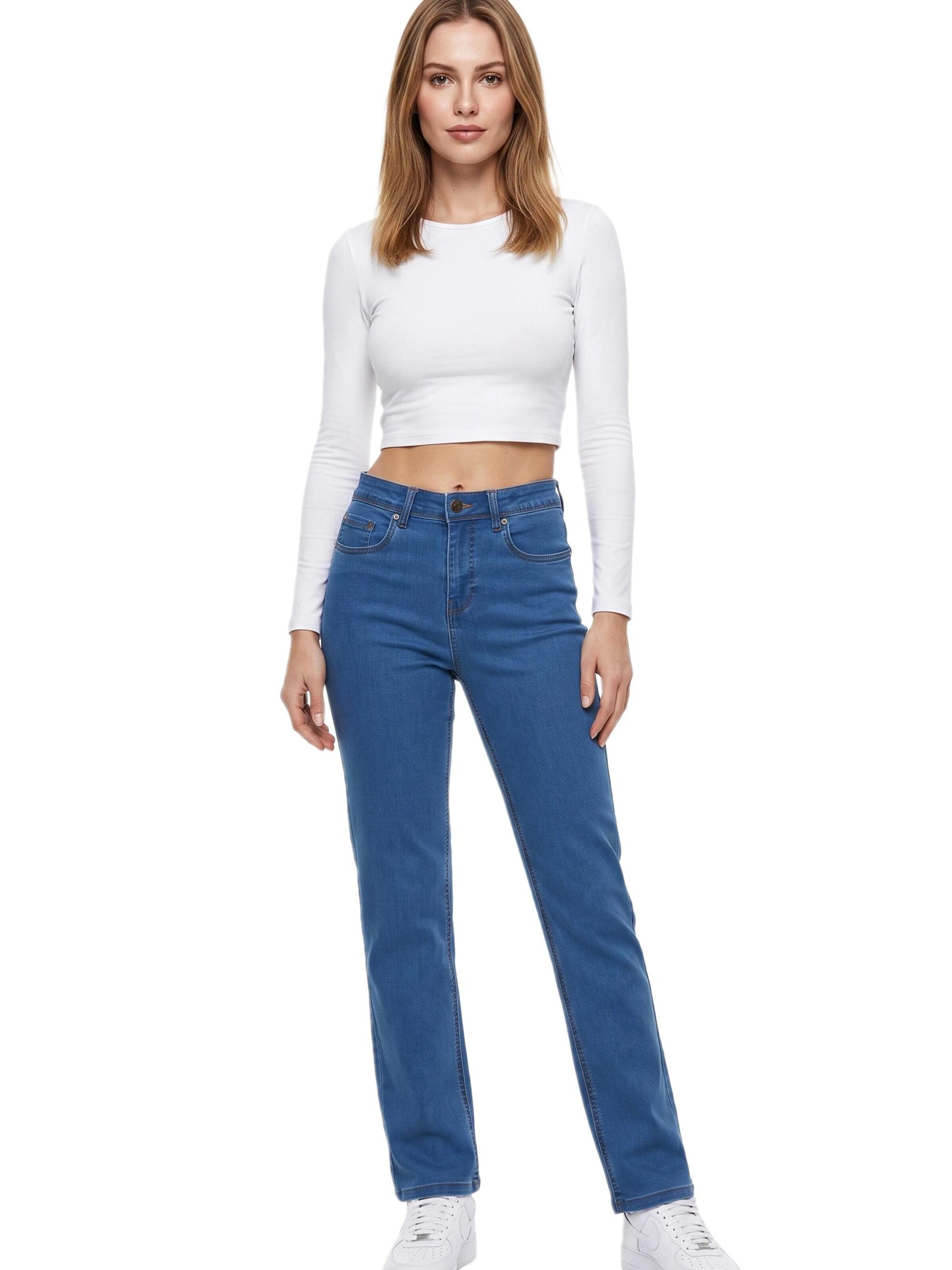 ESRA Regular Jeans in Blue: front