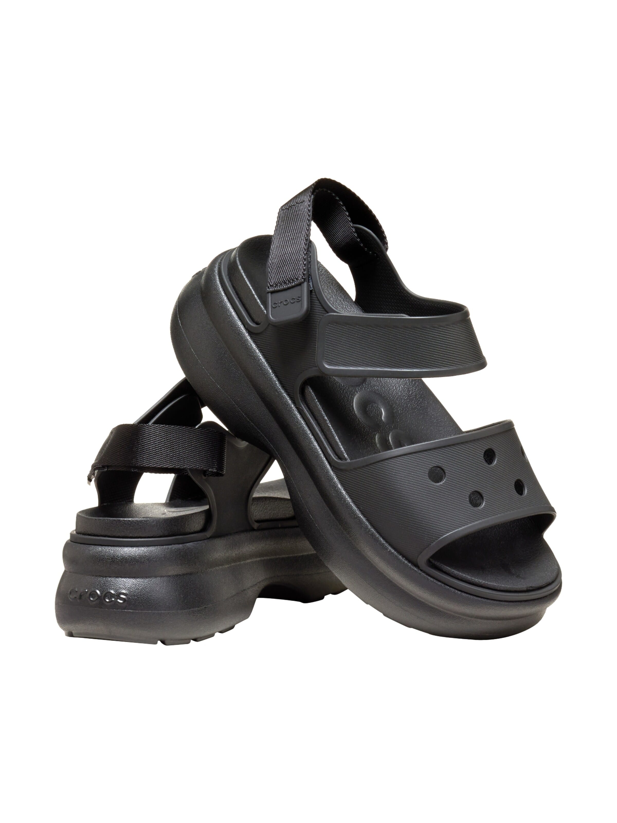 Crocs - Sandalias 'Sandalen mit Klettverschluss „Soho y Strap“' en negro