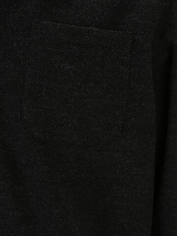Jack & Jones Plus Regular Fit Hemd 'ZAC' in Schwarz