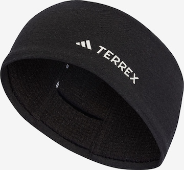 ADIDAS TERREX Athletic Headband 'TRX' in Black: front