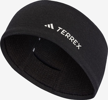 ADIDAS TERREX Sporthoofdband 'TRX' in Zwart: voorkant